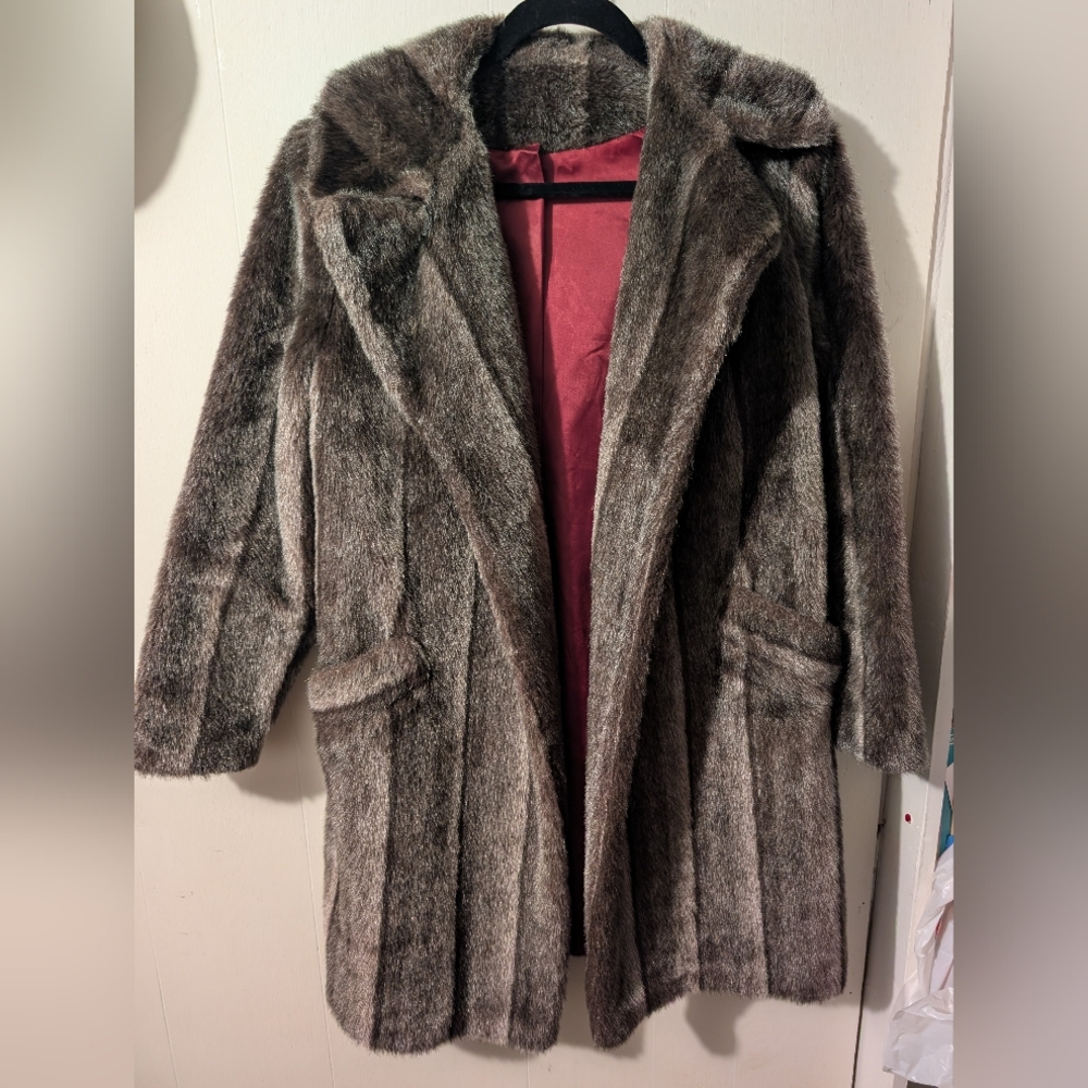 Vintage Faux Fur Coat
